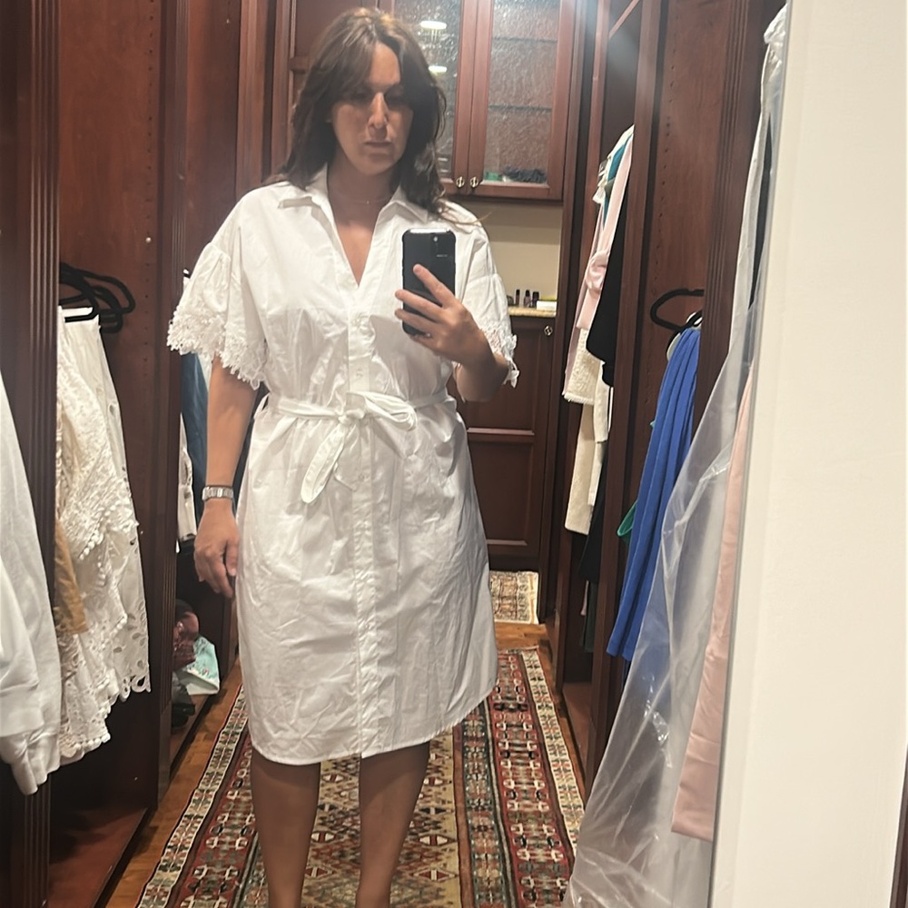 Twin-set Lace-Trimmed Dress - Picture 2 of 4